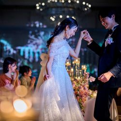 《和牛試食&特典付》光の大聖堂と圧巻演出*Dress試着*