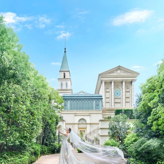 当日予約OK《ドレス2着無料×最大150万優待》憧れ花嫁体験&圧巻の大聖堂◆贅沢4万試食*Amazon1万付