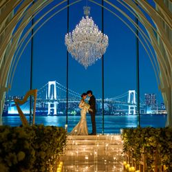 【豪華180万特典】空と海の感動挙式&ガーデン演出*ミシュラン付