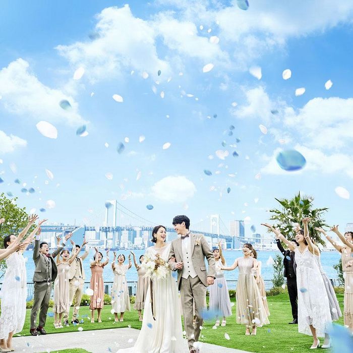 \リゾ婚必見/都内で叶う上質な一日×ガーデン演出◎非日常体験