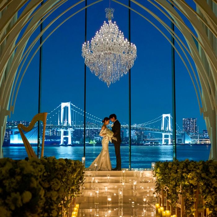 【当館人気NO.1*】空と海の感動挙式&ミシュラン試食*花嫁ALL体験