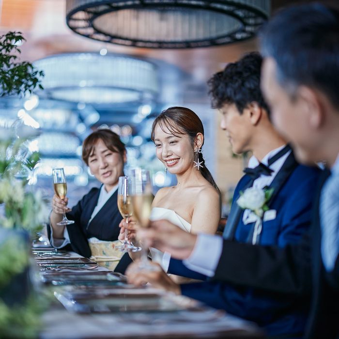【20名以下の家族婚×豪華試食付】アットホーム挙式×会食プラン相談