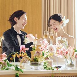 <30名までOK>美食と会話を楽しむ、心温まる少人数ウエディング