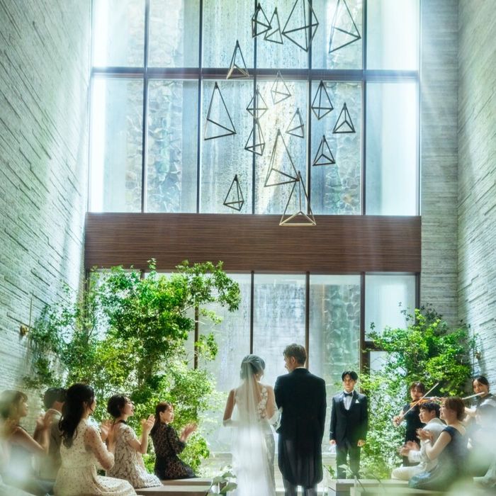 連休SP【アマギフ1万*15大特典】洗練チャペル×国産牛&オマール美食