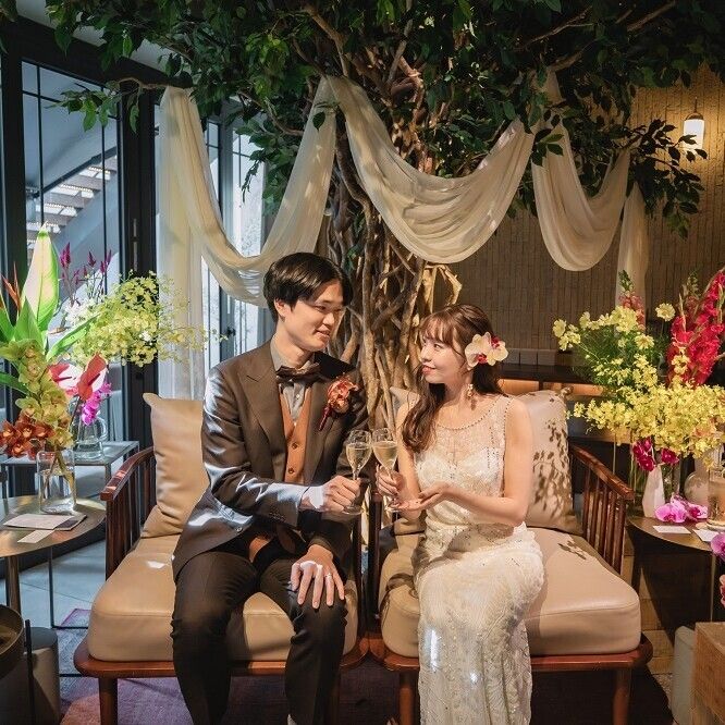 【GW限定!満足度No1】オフィアを使った人気グリル料理×新郎新婦体験