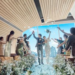 残席わずか▲月イチ限定★BIG特典付【料理半額&挙式0円】東京1位記念×黒毛和牛コース試食×表参道の貸切会場見学