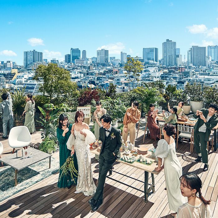 残数1!東京都1位受賞記念【国産牛と帆立のフラン贅沢コース試食】表参道一望テラス×人気の演出体験*1軒目見学特典あり