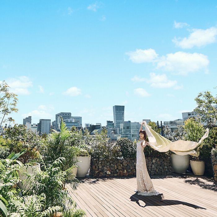 \平日フェア限定/表参道一望テラス貸切×口コミ高評価の美食を堪能《挙式全額無料》