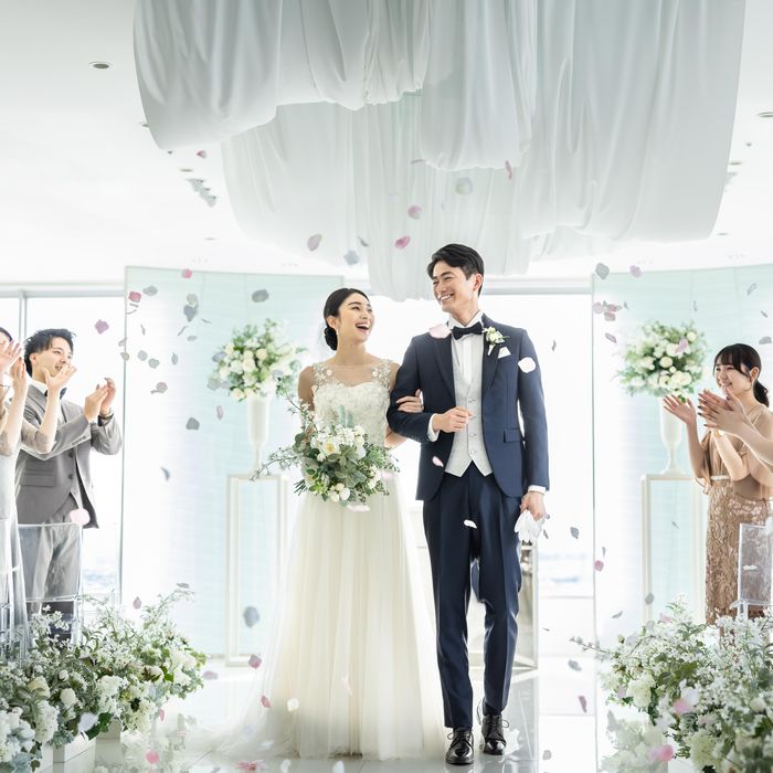 直前OK!駅徒歩5分◆地上95m天空チャペル*憧れのALL花嫁体験!