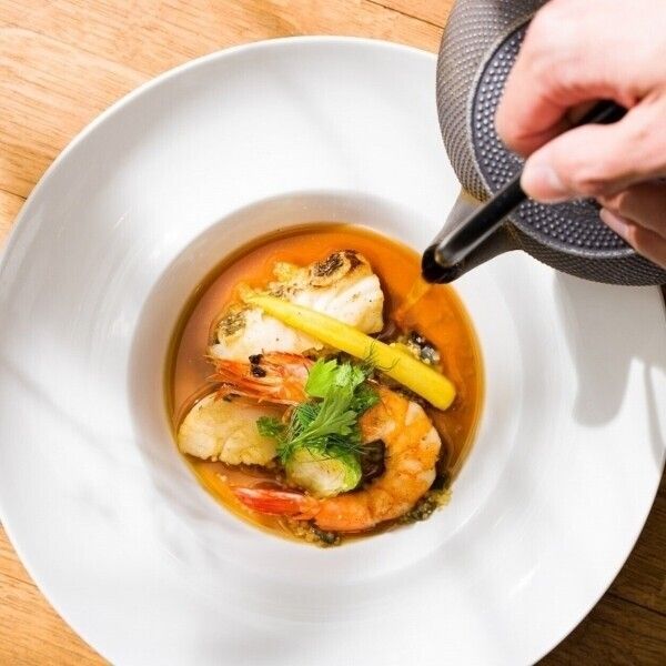 【お料理重視必見◎】霜降り特選牛×天然真鯛×絶品ドルチェ試食