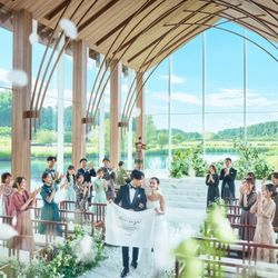 【SW限定】*5万ギフト付き*3面ガラス張り&開放感溢れる挙式体験