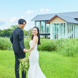 お盆ラスト!日本三名園を望む*絶景会場×豪華試食&ドレス体験