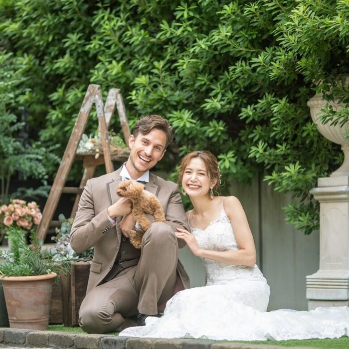 《挙式~披露宴まで一緒に過ごせると大好評》大切なペットと思い出の1日が叶う*最大1万円ギフト券付