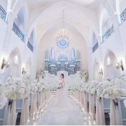 \1万QUO&MAX160万優待/駅3分&全天候型の好環境!白亜チャペル×貸切邸宅×大阪唯一の映像演出!黒毛和牛4万試食付