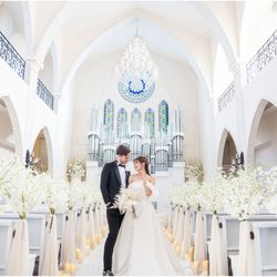 GW限定\MAX150万優待&1.5万ギフト/駅3分&駐車場無料*白亜のチャペル×大阪唯一の映像演出!黒毛和牛4万試食で自慢の美食を堪能