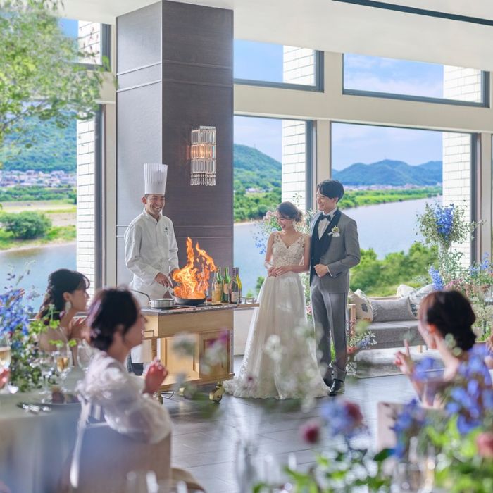 週末BIG◆自然と歴史薫るホテル婚◆6.5万円特典×贅沢コース試食