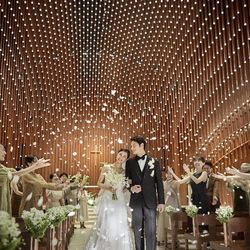 花嫁憧れ木と光の感動チャペル体験|60万優待×ミシュラン2泊|*ウェディングニュース限定BIGフェア*TIAD2泊3日ホテルウエディングが叶うスペシャル特典有!オマール海老等無料ご試食付