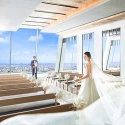 【100万優待×Amazon】名駅直結・眺望チャペル&飛騨牛3万試食