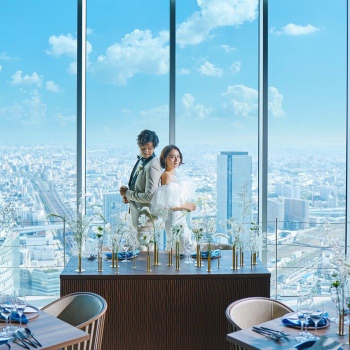 2名様から貸切OK<少人数限定*60万特典>天空チャペル×美食体験