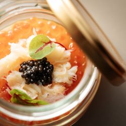 【人気No1】名駅5分♪お料理重視の方必見!イノベーティブ料理のキャビア試食付きフェア