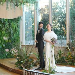 残1≪ウェディングニュース限定!OPEN記念120万優待≫緑と光の貸切空間×オーダーメイドW体験×三ツ星シェフ4万試食