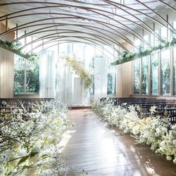 直前予約◎祝日SP≪ウェディングニュース限定!OPEN記念120万優待≫緑と光の貸切空間×オーダーメイドW体験×三ツ星シェフ4万試食