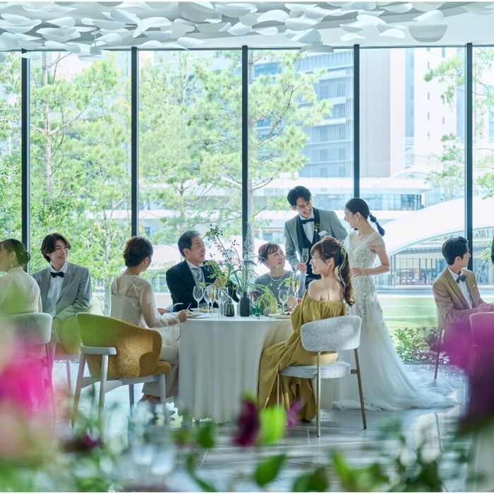 【2件目迄がお得】センスが光る結婚式*自然体で楽しむWD体験