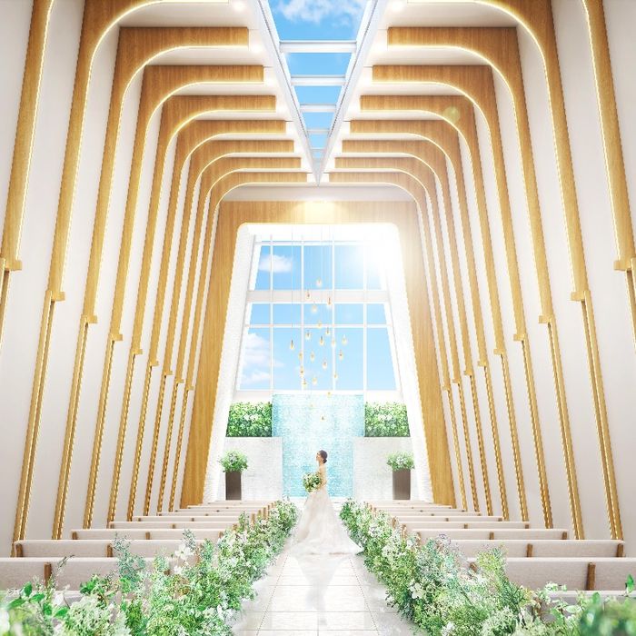 【4月限定★Open直前ツアー】最大120万特典×圧巻のチャペル体験