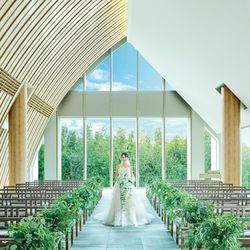 先着5組様限定《Amazonギフト1万円付き》熊本の自然感じる森チャペル×大人気!JUNOの最旬ドレス試着付きフェア