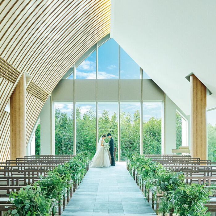 \金曜PREMIUM/《初見学でも安心★ゆったり完全貸切》森チャペル×自然の新会場*5品試食&Suite宿泊4万