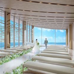 残▲《NEW*豪華フェア》OPEN記念特典★海*光溢れる挙式×ドレス体験!\1件目見学で2万GIFT贈呈/