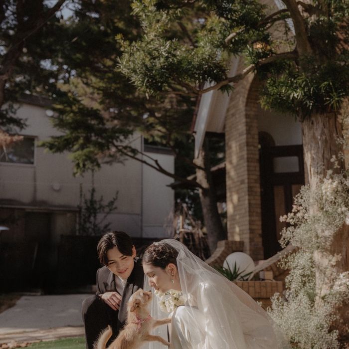 【大切なペットと一緒に!】|ペット参加型ウェディングフェア