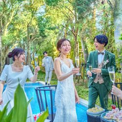 お盆【27年2月OPEN】海*空*緑のチャペル&貸切ガーデン*3万試食