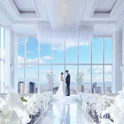 お盆限定\天空チャペル◆絶景体験/選べる会場見学×140万特典×試食付