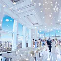 【150万優待&最大3万ギフト】駅直結*絶景チャペル体験×選べる会場