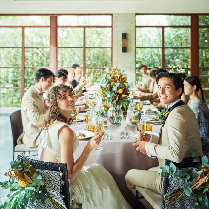 <30名様まで!限定特典>少人数結婚式をご検討の方に*挙式&ガーデン付き貸切邸宅×デザート試食