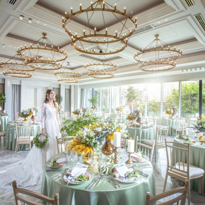 【豪華150万特典】全館見学×新作ドレス紹介×豪華デザート試食* 料理グレードUP特典付き★ ≪1件目の見学で挙式料全額&ドレス1着プレゼント!≫