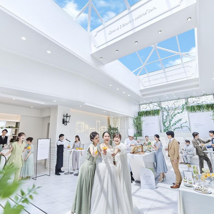 【全館見学*ギフト1万円】自然光*緑のチャペル体験&贅沢3万試食
