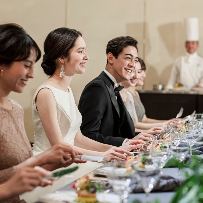 【少人数婚】ホテルだから叶う*料理×最高のおもてなしWD
