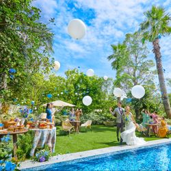残席わずか【HOT SUMMER★BRIDAL WEEK】
ドレス×水上チャペル×4万円相当の美食体験