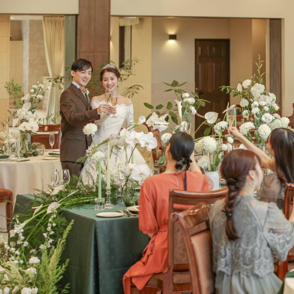\大好評♪さわやか5千円食事券/人気チャペル*豪華3万円試食!