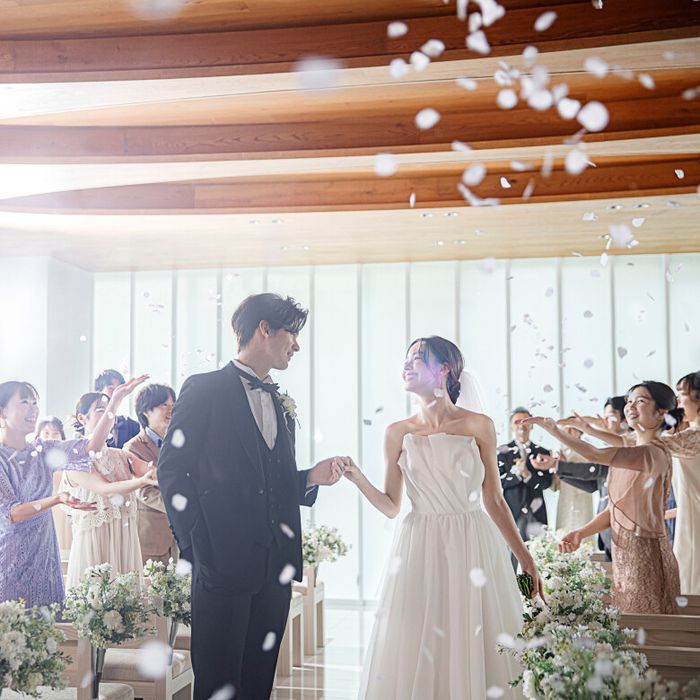 【年末限定*13大特典】5万ギフト×新チャペル体験♪コース試食