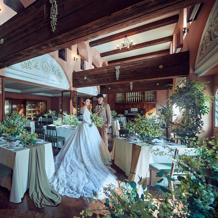 残席2組様*年末BIG【料理グレードアップ特典】クラシカル薫る大聖堂×黒毛牛とオマール海老の贅沢試食