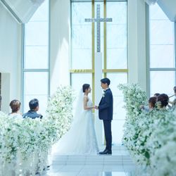 【ご宿泊やご衣裳優待など豪華特典付き】クリスタルチャペル×本格神殿見比べ&シェフ厳選豪華試食