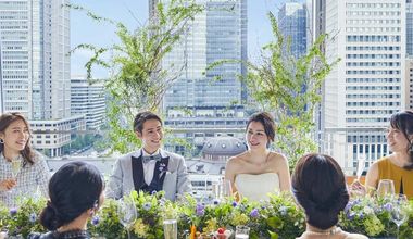 通年OK!東京駅直結で叶える挙式披露宴、50名210万円