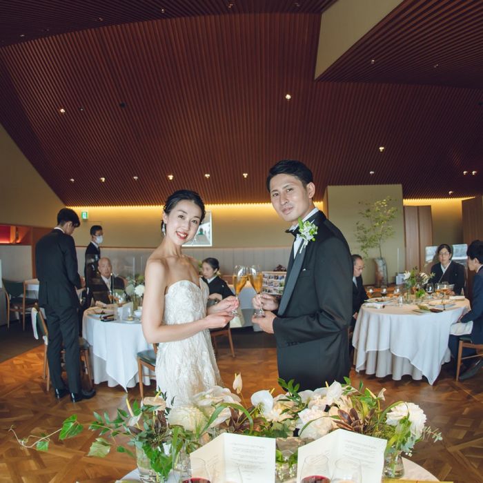 高台寺ひらまつで挙げたmuguet1maiさんの結婚披露宴・挙式カバー写真0枚目