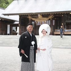 北海道神宮で挙げたfururun_0619wdさんの結婚披露宴・挙式カバー写真2枚目