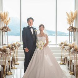 ザ・ベイスイート 桜島テラスで挙げたrisa0507さんの結婚披露宴・挙式カバー写真1枚目