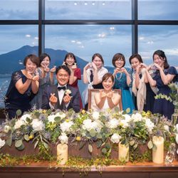ザ・ベイスイート 桜島テラスで挙げたrisa0507さんの結婚披露宴・挙式カバー写真2枚目