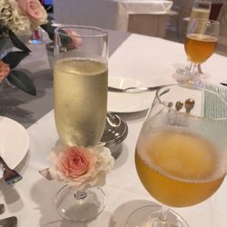 一人ひとりのグラスにお花を付けたのよかった!